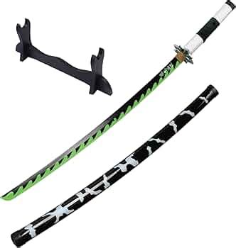 Demon Slayer Shinazugawa Sanemi Katana Wooden Sword/Katana Toy Life ...