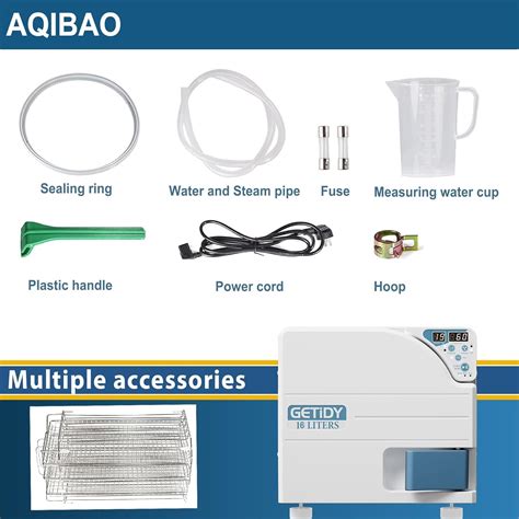 AQIBAO 18L Autoclave High Pressure Steam with Drying India | Ubuy