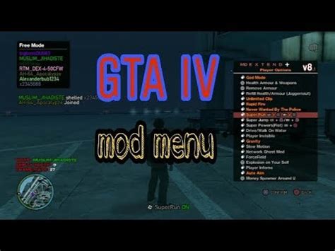 Image result for GTA 4 Mod Menu Working