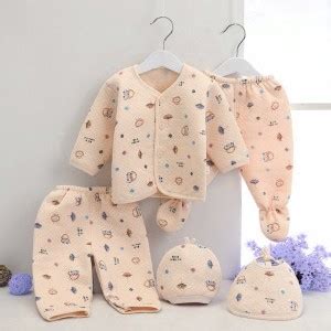 BABY LOOKS New Born Baby Winter Clothes 5Pcs Sets Cotton Baby Boys ...