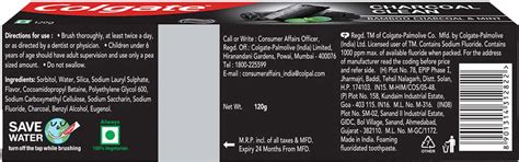 Buy COLGATE CHARCOAL CLEAN TOOTHPASTE BAMBOO CHARCOAL AND MINT (BLACK ...