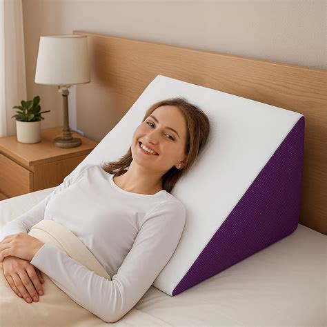 Response Wedge Plus Orthopedic Memory Foam Wedge Cushion for Sleeping ...