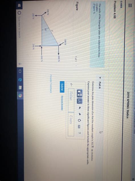 Image result for Statics Spring Problem