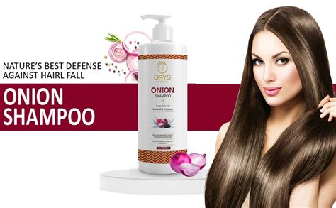 Buy 7 Days Onion Shampoo for Hair Growth & Hair Fall Control with Onion ...