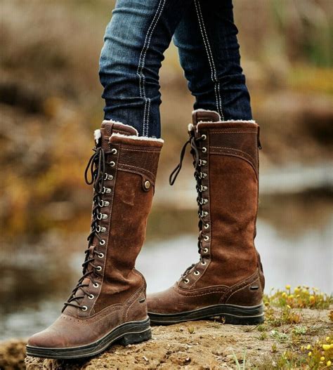 Ariat Women's Wythburn Tall Waterproof Country Boots | eBay ...