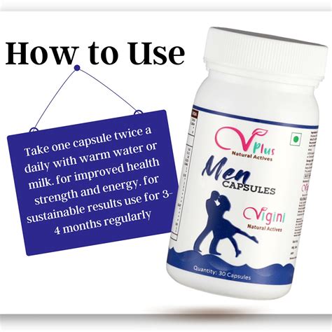 Buy Vigini Sexual Power Testosterone Booster Capsules Men, 30 Capsules ...