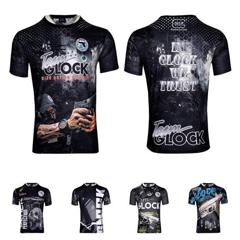 Glock T-Shirt For Men Team Glock Jersey Printed The New Fashion ...