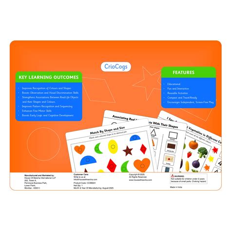 Colours and Shapes Activity Binder – House of Maroha