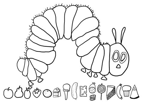 Hermie The Caterpillar Coloring Pages