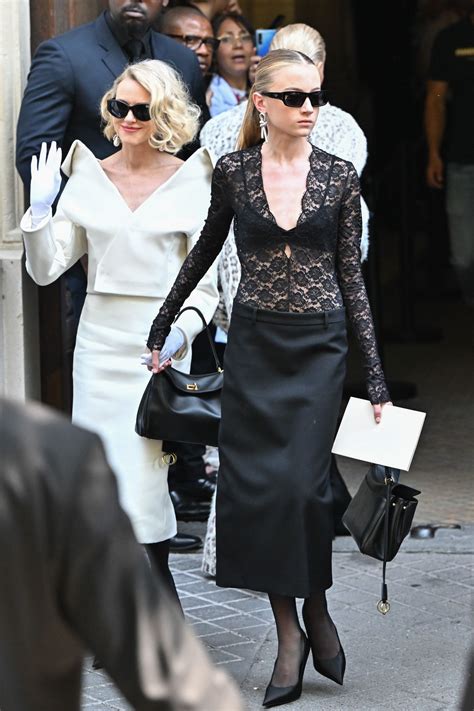 Naomi Watts’s 16-Year-Old Daughter Made Her Modelling Debut At Paris ...