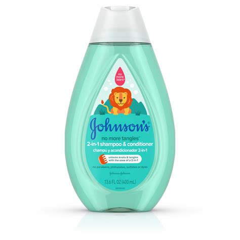 Johnson's Baby No More Tangles Kids' Shampoo & Conditioner with ...