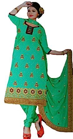 Buy Shree Rani Sati Textile Women's Cotton Unstitched Salwar Suit (SRST ...