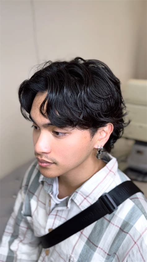 Korean Style Perm for Men, Los Angeles | Salon de Freya