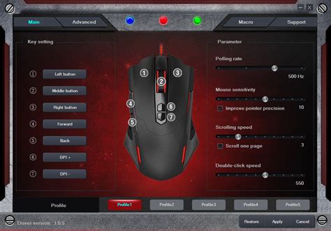 Image result for T16 Mouse Setup