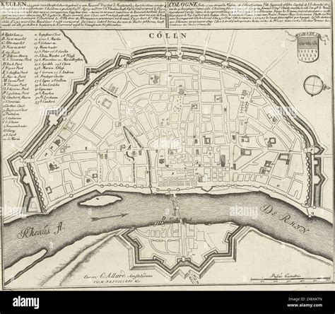 Cologne city map hi-res stock photography and images - Alamy