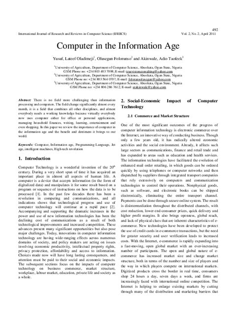 Image result for Computer Application Include Information Age