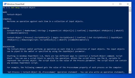 PowerShell Foreach or Foreach 的图像结果