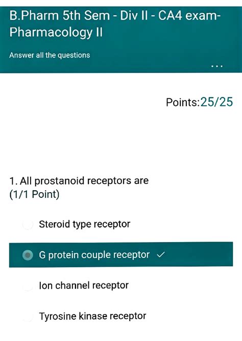SR cology(Prostaglandins & Leukotrienes) - B 5th Sem - Div II - CA4 ...