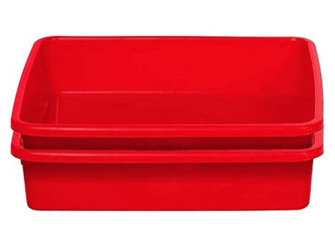 Kuber Industries Plastic Storage Large Tray Organizer, Stackable Tray ...