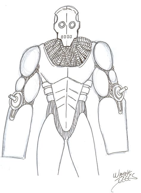 Awesome Robot Drawing at GetDrawings | Free download