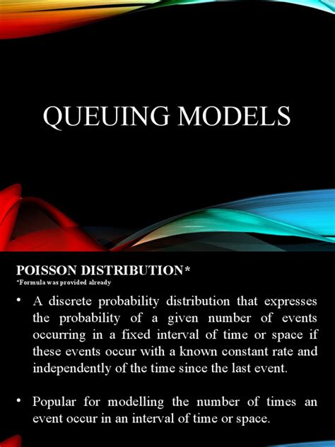 Image result for Basic Queuing Model Poisson Process