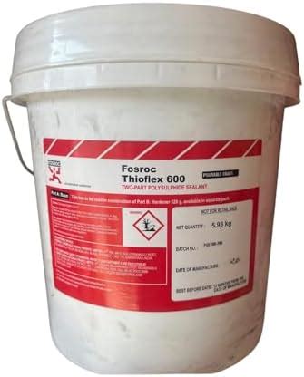 Fosroc Thioflex 600 | 6.5 kg | pouring grade polysulphide sealant ...