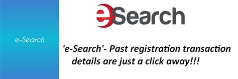 e-Search e-StepIn Search Cerificate e-Marriage e-Payment Prohibited ...