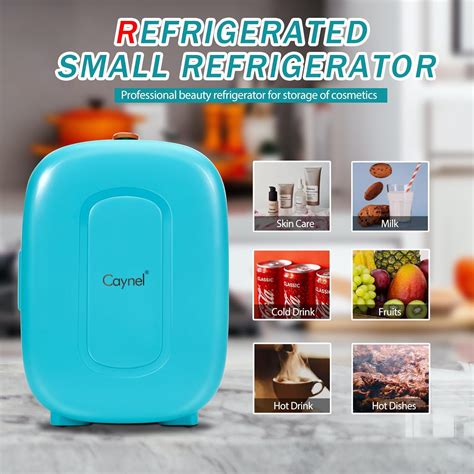 CAYNEL Mini Fridge Portable Thermoelectric 4L/6 Can India | Ubuy