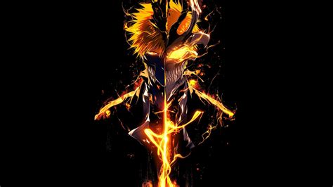 Ichigo Kurosaki Wallpaper 4K, Hollow Mask, Soul Reaper, AMOLED