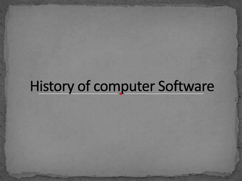 Image result for History of Computer Software