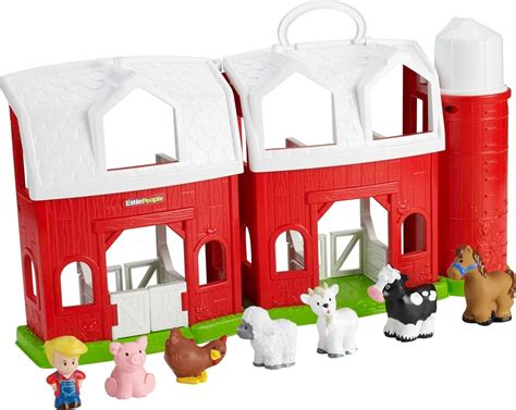 Amazon.com: Fisher-Price Little People Toddler Toy Animal Friends Farm ...