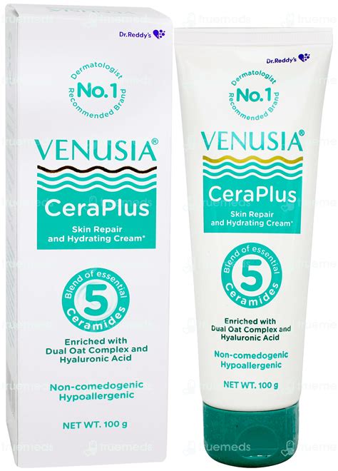 Venusia Ceraplus Cream 100gm - Uses, Side Effects, Dosage, Price | Truemeds