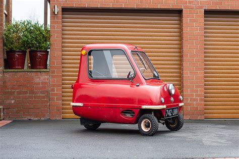 A 1963 Peel P50 gets auctioned off for a whopping £111,000