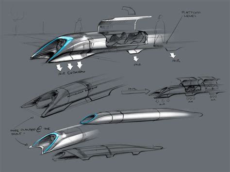 Image result for Hyperloop Drawing