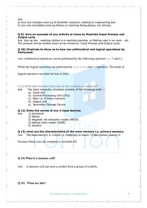 Class 11 Lesson 4 Computer 的图像结果