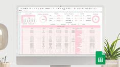 Image result for Table Design Excel Aesthetic