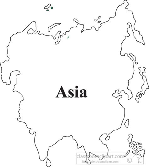 Asia Map Outline 的图像结果