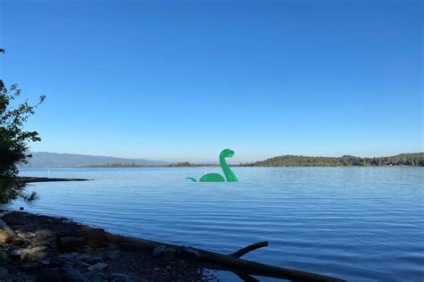 Flathead Lake Monster The Flathead Lake Monster" Sticker For Sale By