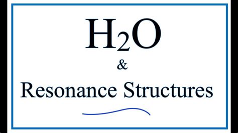 H2O2 Resonance Structures 的图像结果