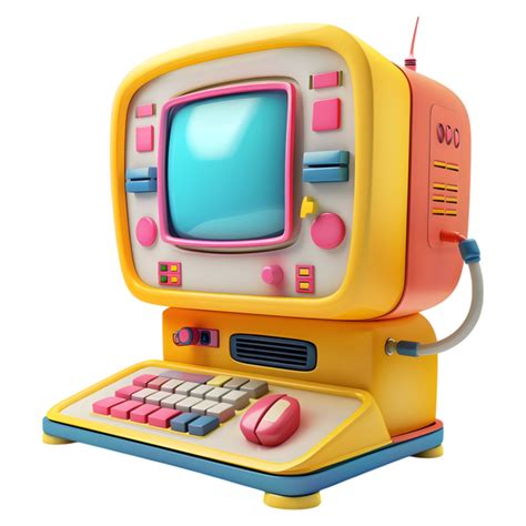 Image result for Cute Computer Cartoon PNG