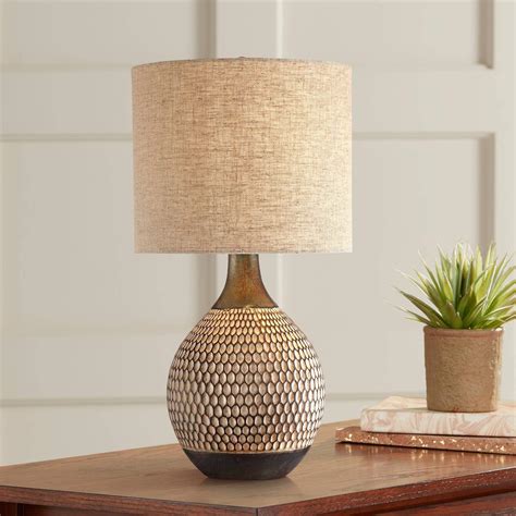 360 Lighting Emma Mid Century Modern Style Accent Table Lamp 21" High ...