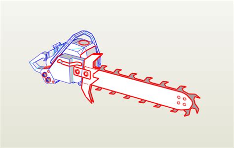 Slayer's Chainsaw PDF, PDO, Eva Foam Templates - Etsy | Slayer ...
