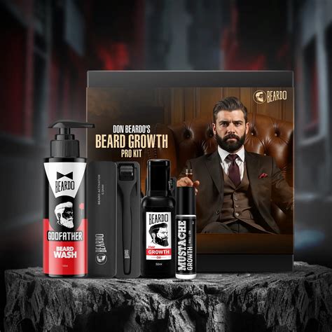 Don Beardo’s Beard Growth Pro Kit | Faster, Thicker Beard Results ...