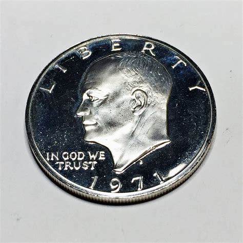 1971-S Eisenhower Proof Silver Dollar*DCAM | Property Room
