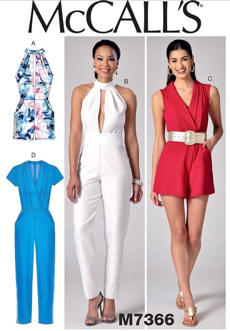 Ladies Jumpsuit Sewing Pattern - Pattern Tips Archive