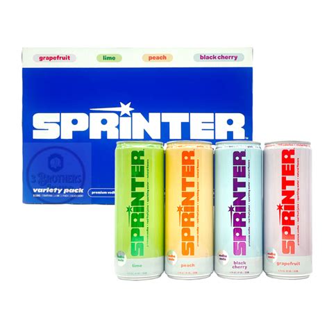 Sprinter Premium Vodka Soda 8PK Variety Pack By Kylie Jenner ...