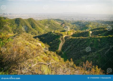Griffith Park Hiking Trail and Spectacular View of Downtown Los Angeles ...