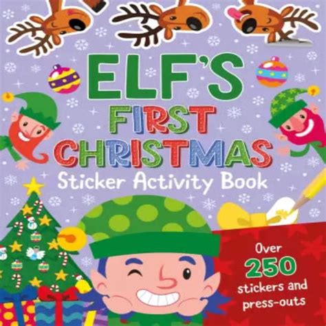 Elf's First Christmas Sticker Activity Book — Toycra