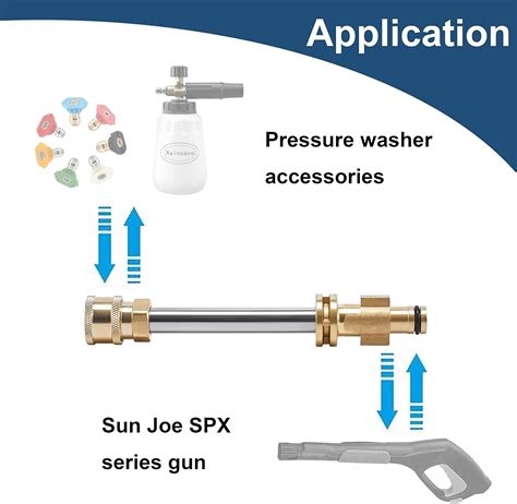 Buy Raincovo Replacement for Pressure Washer Gun Adapter Sun Joe SPX ...