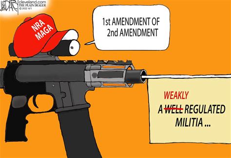 2nd Amend., Gun Regs.: Darcy cartoon - cleveland.com